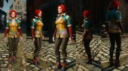 witcher 3 triss merigold basic look