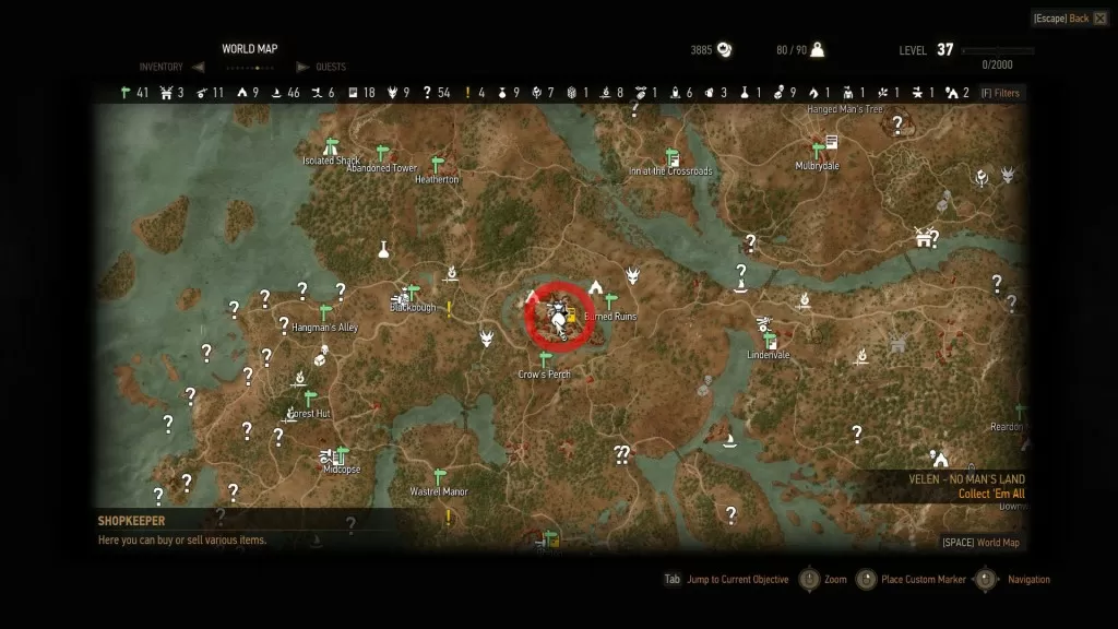 Witcher 3 Where to Find Nilfgaardian Armor