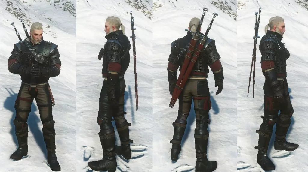 Witcher 3 Wolf School Gear Look