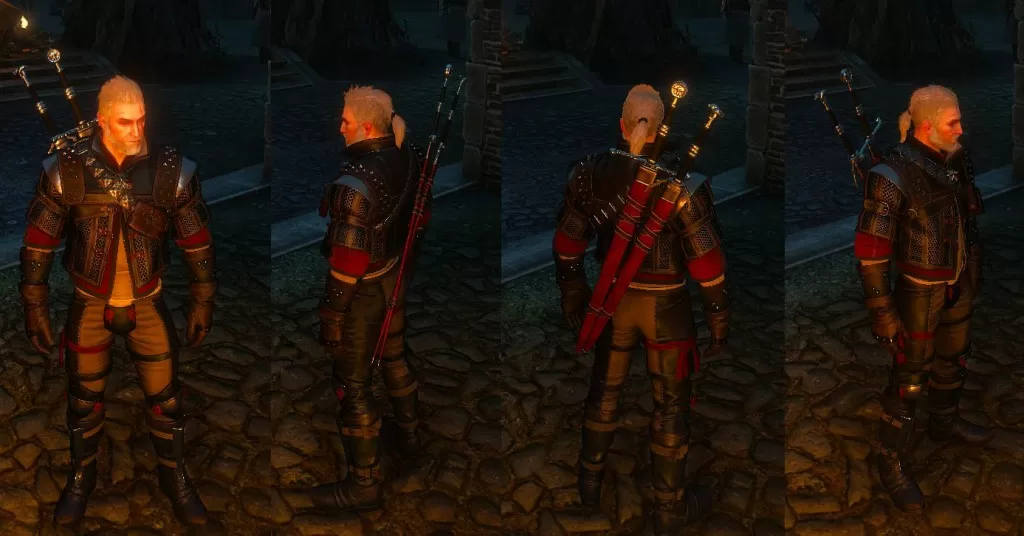 Witcher 3 Wolven School Gear Look