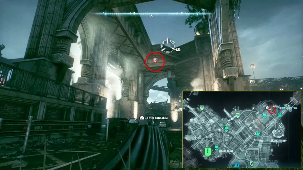 arkham knight destructible bleake island