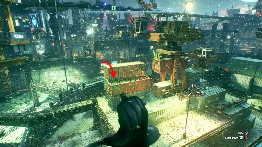 arkham knight shipyard puzzle trophy