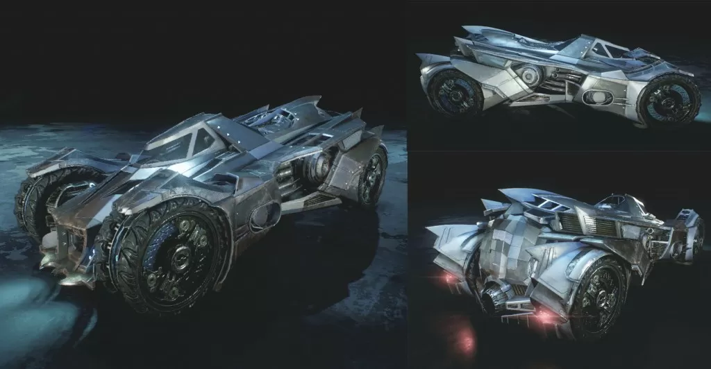 batmobile alternate skins