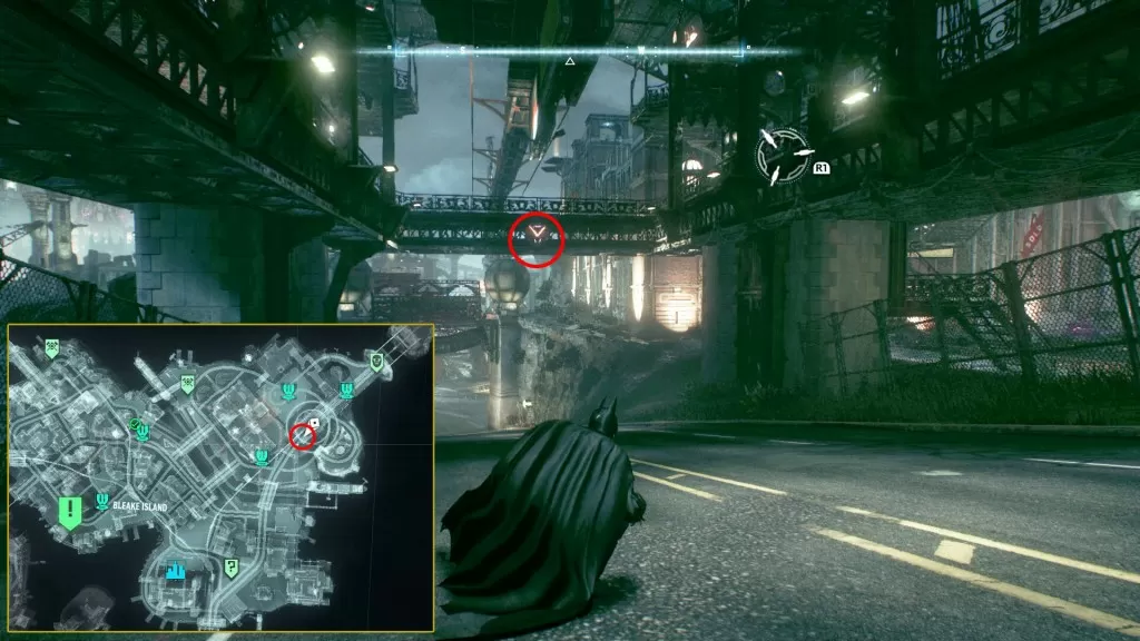 militia shields locations bleake island gotham