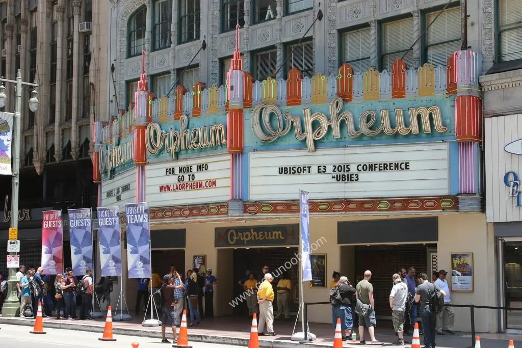 ubisoft e3 2015 orpheum theatre