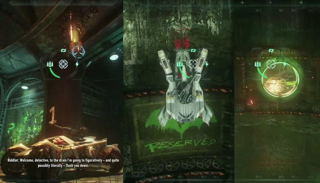 Batman Arkham Knight Drain pain Riddler's Revenge