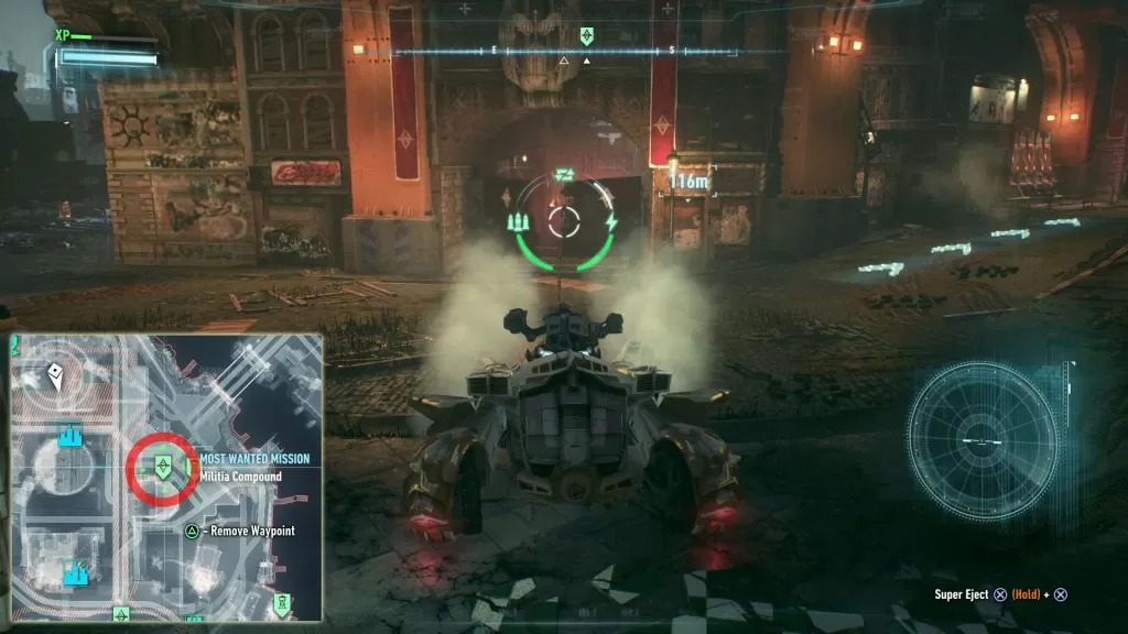 Militia Checkpoints in Founders' Island Batman Arkham Knight 4