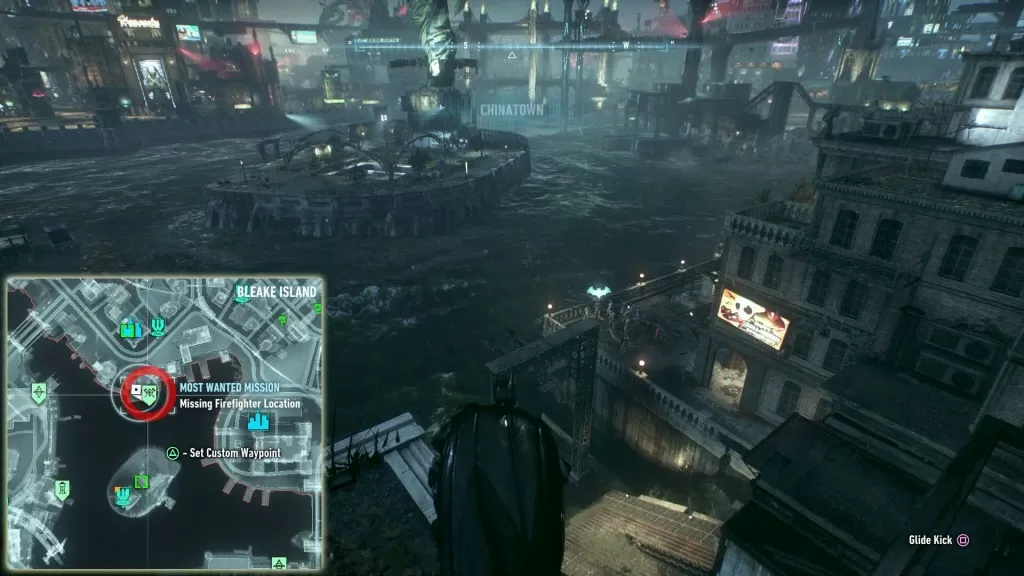 Bleake Island Missing Firefighter Location Bleake Island Batman Arkham Knight