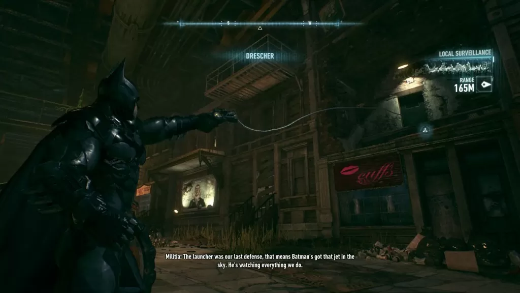 Missing Firefighter Batman Arkham Knight Founders' Island