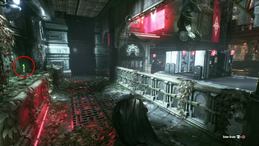 arkham knight hq riddler trophy locations