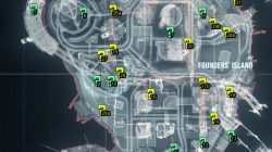 founders' island riddler trophy locations