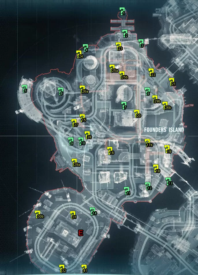 founders' island riddler trophy locations