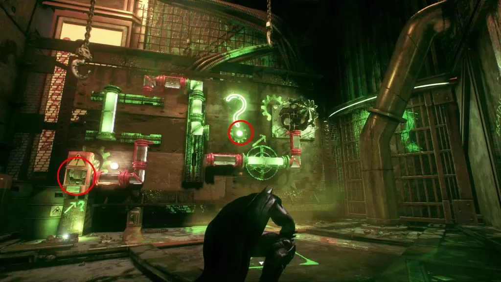 power maze riddler trophy arkham knight hq