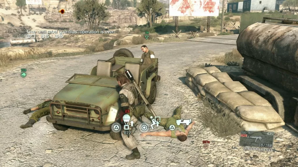 MGS The Phantom Pain Backup Back Down Mission 9
