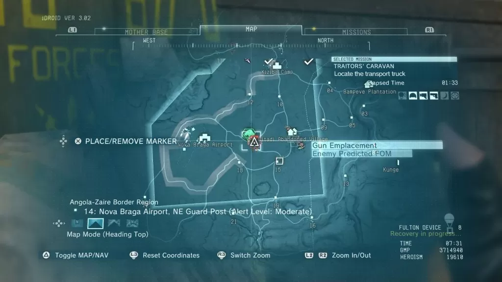 MGS The Phantom Pain Traitors' Caravan Mission 16