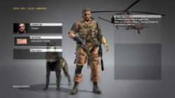 mgs5 golden tiger outfit