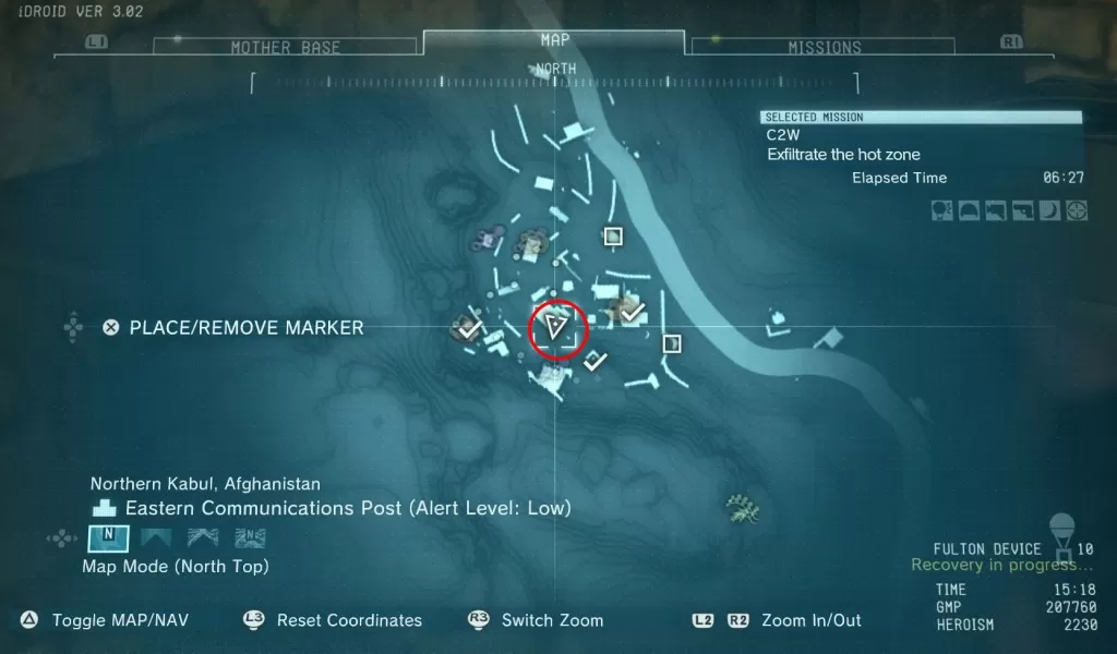 mgs5 phantom pain soldier poster location