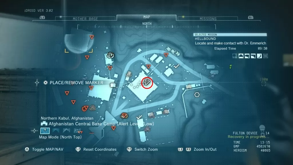 mgs5 where to find bambetov sv blueprint