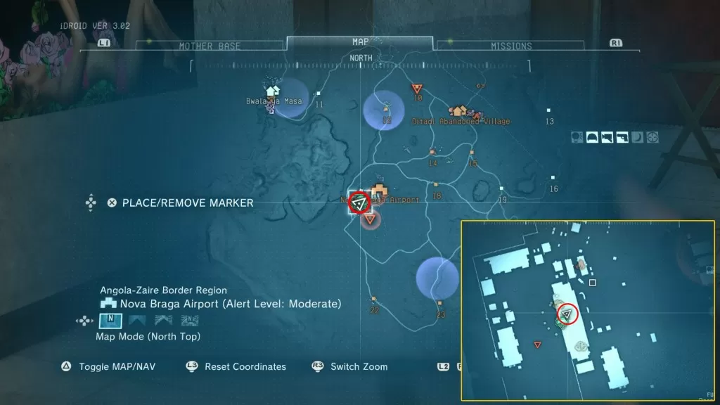 mgsv phantom pain poster locations africa