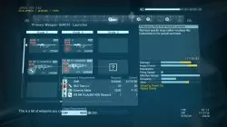 mgsv phantom pain weapons fb mr r-launcher