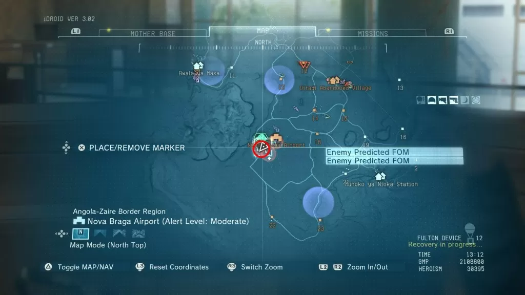 mgsv where to find un aam blueprint