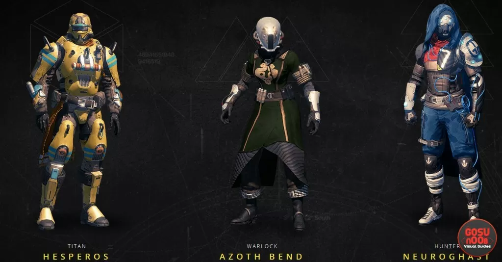 HESPEROS AZOTH-BEND NEUROGHAST gear sets