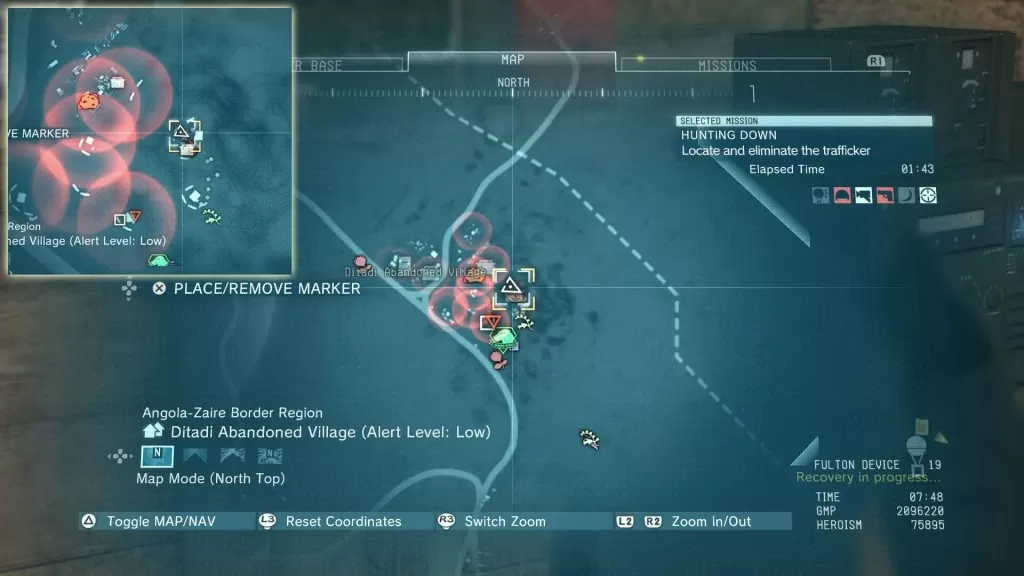MGS 5 The Phantom Pain Hunting Down Mission Walkthrough