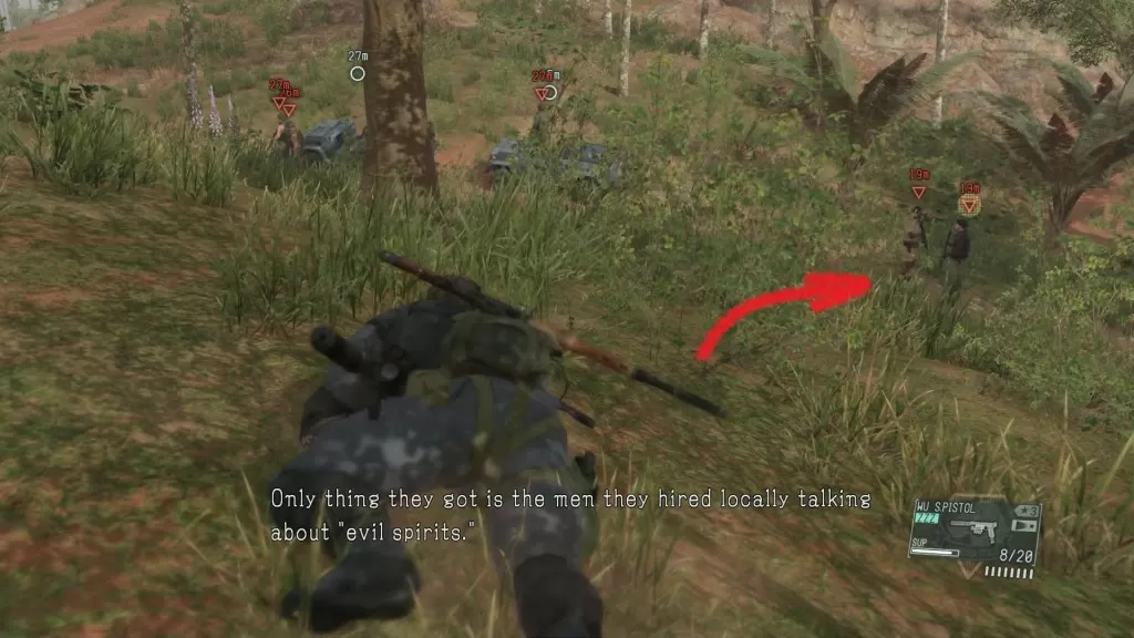 MGS The Phantom Pain On the Trail Mission 19 The Major Location