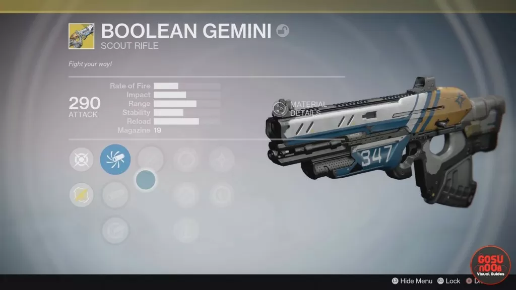 destiny taken king best weapons boolean gemini