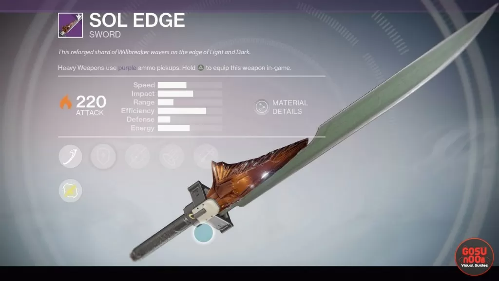 destiny taken king legendary sword