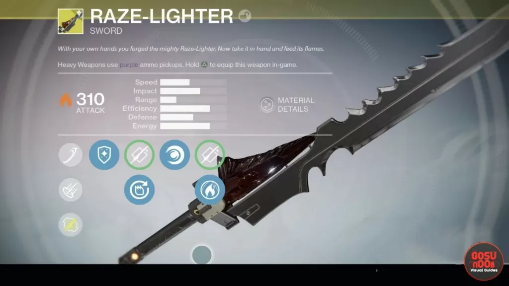 destiny ttk best weapons swords