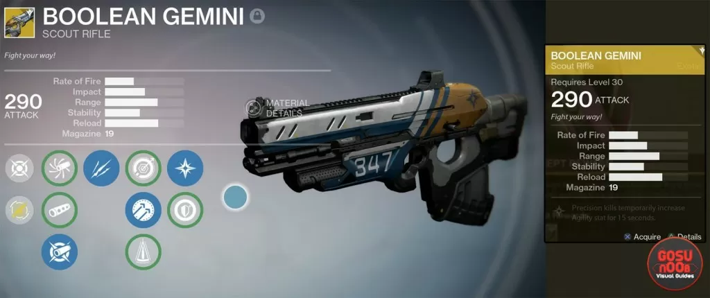 destiny boolean gemini