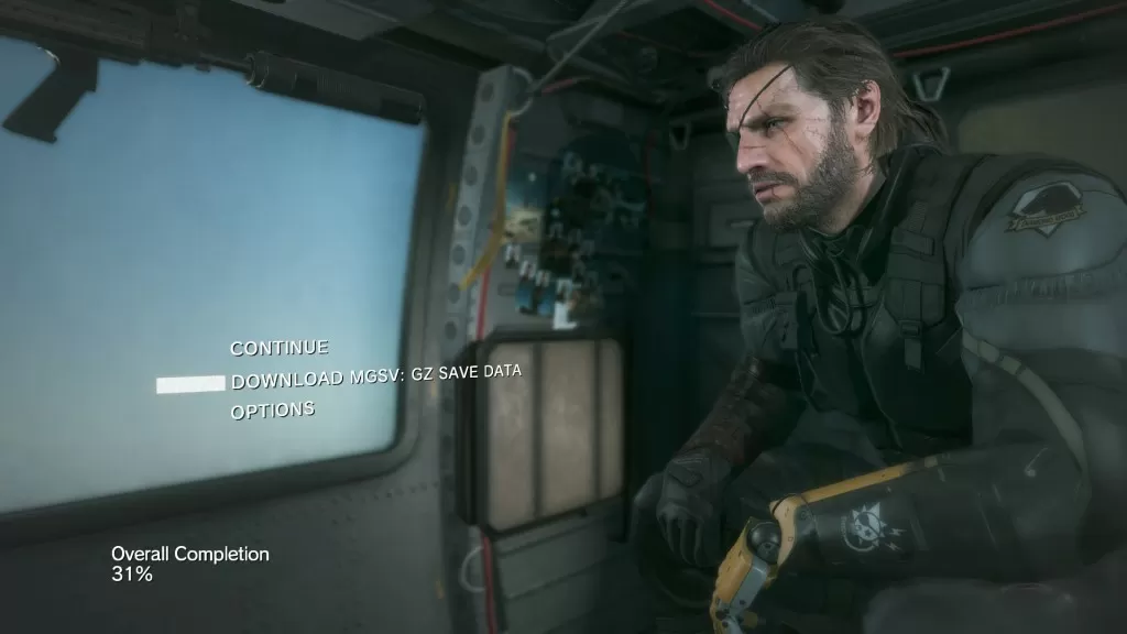 ground zeroes save data transfer to mgsv the phantom pain