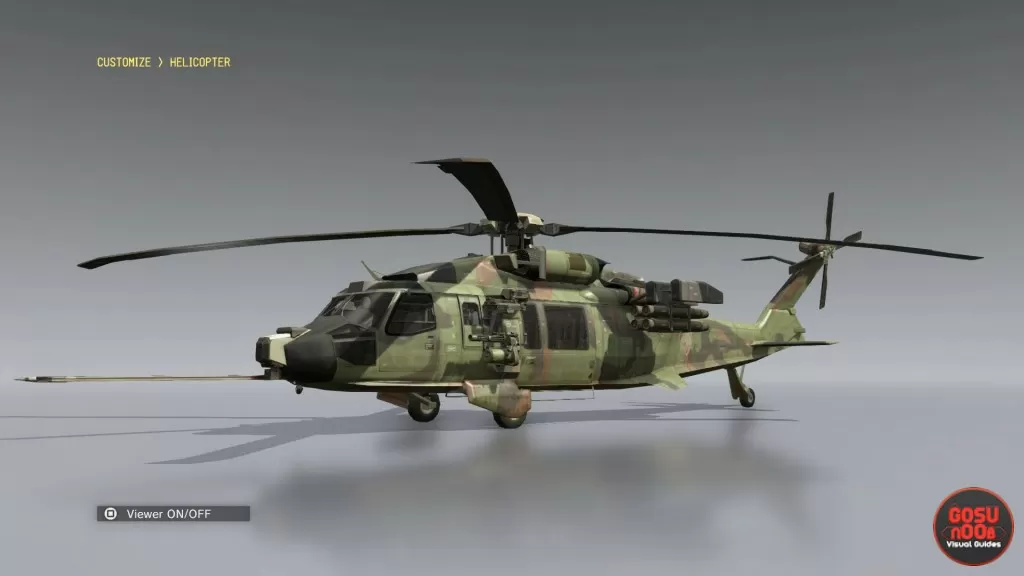 metal gear solid 5 helicopter