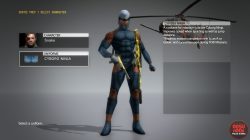 mgs5 cyborg ninja grey fox uniform