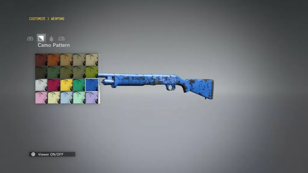 mgs5 phantom pain weapon camo