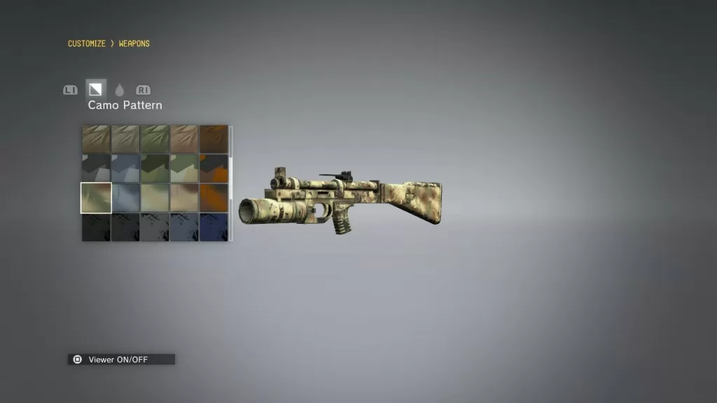 mgs5 weapon skins