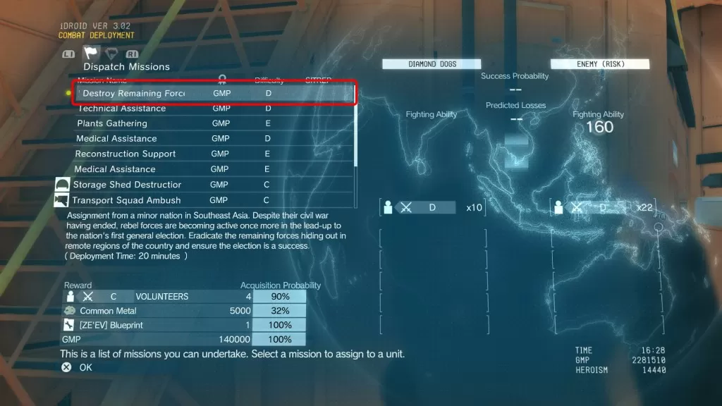 mgs5 where to find zeev blueprint