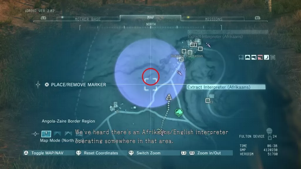 mgsv afrikaans interpreter location