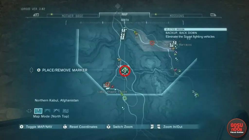 mgsv backup back down rescue prisoners