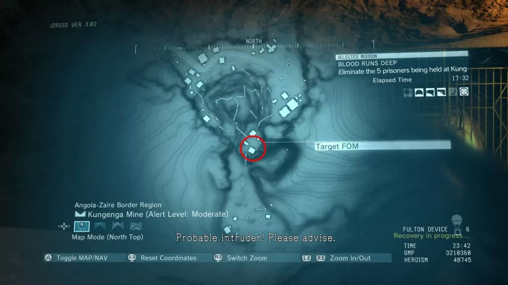 mgsv eliminate 5 prisoners kungenga mine