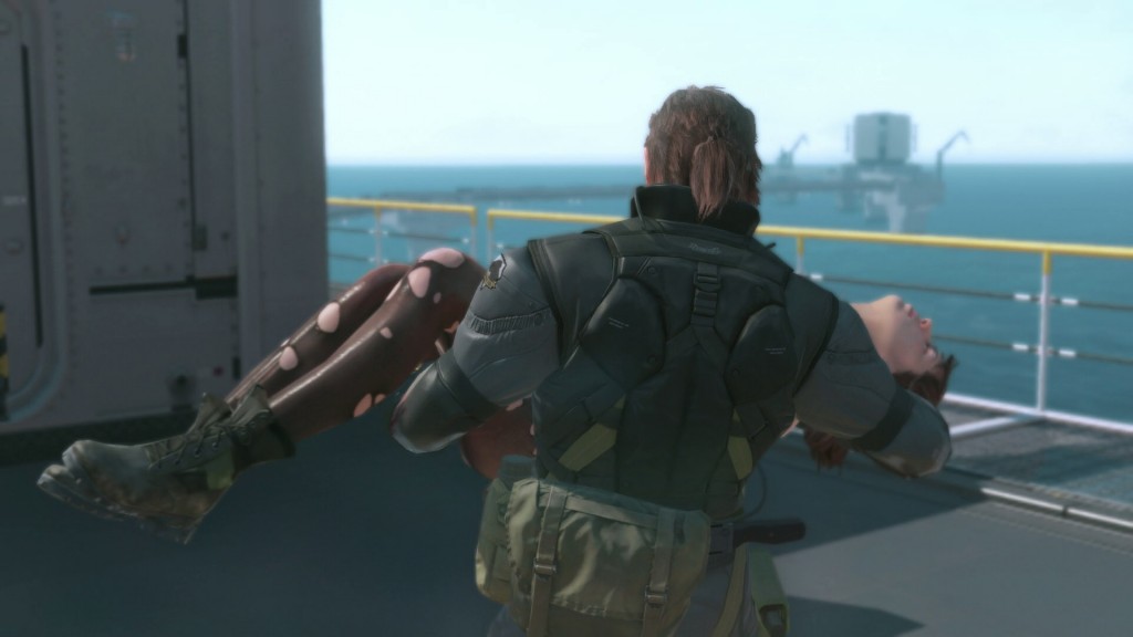 mgsv how to get quiet back after mission 43