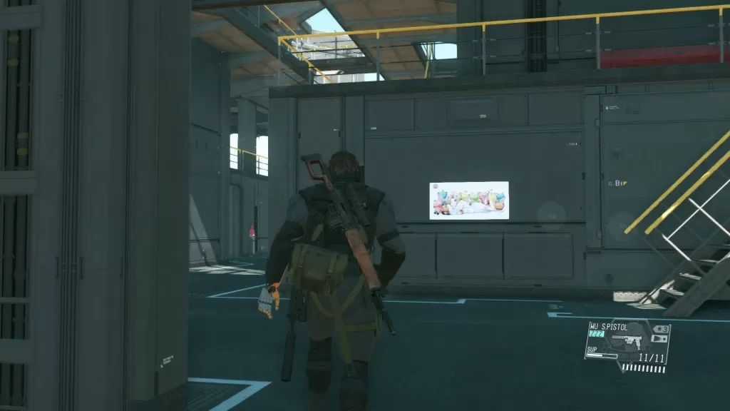 mgsv phantom pain mother base poster idol girl horizontal