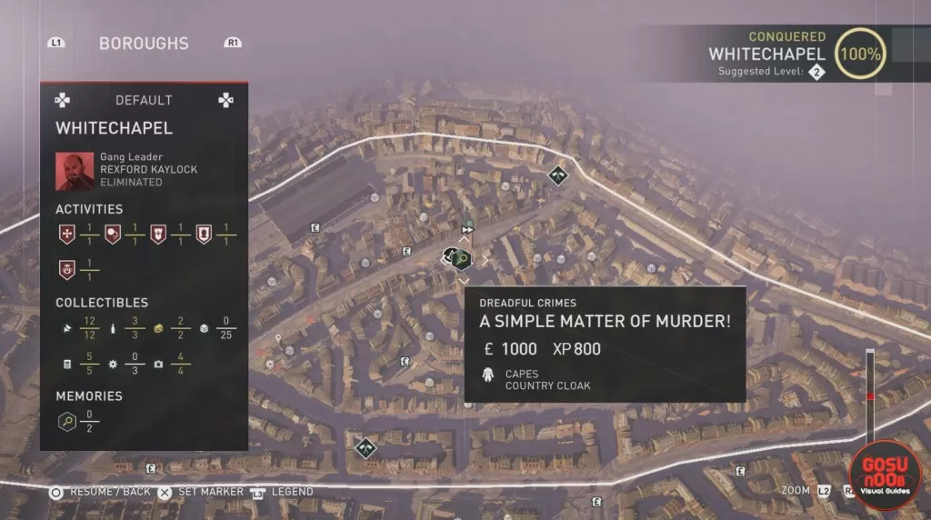 A Simple Matter Of Murder map