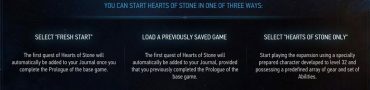 How to start Hearts of Stone expansion quest