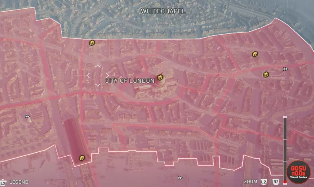 ac syndicate city of london chest map