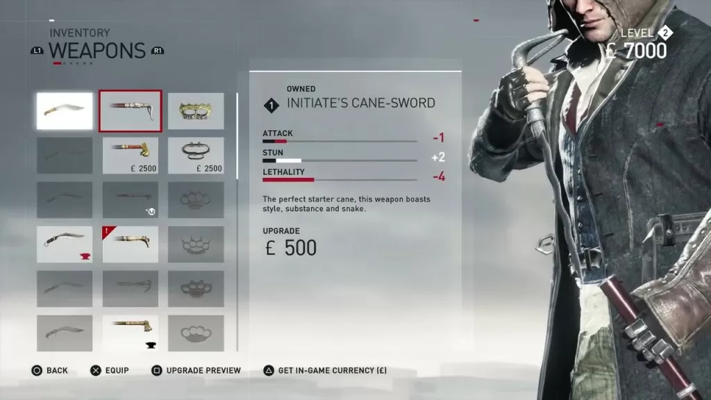 ac syndicate initiates cane sword