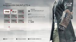 ac syndicate leather gauntlet