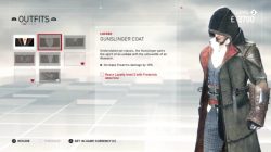 ac syndicate outfit gunslinger coat