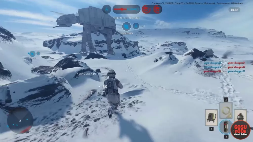 battlefront hoth battle AT-AT